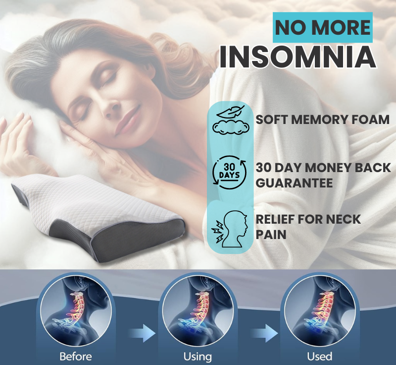 SmartPulse Ergonomic Sleep Pillow – easy-to-use - Free Shipping from SmartPulse Store.