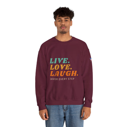 Savor Life - Unisex Crewneck Sweatshirt