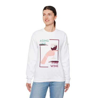 Fine Wine - Unisex Crewneck Sweatshirt