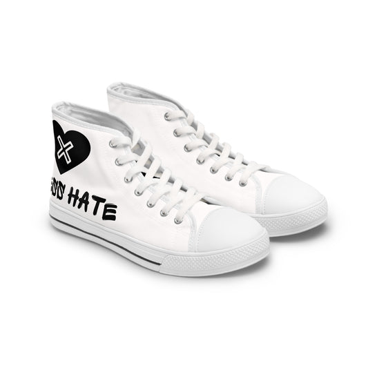 More Love, Less Hate Sneakers