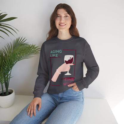 Fine Wine - Unisex Crewneck Sweatshirt