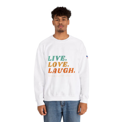 Savor Life - Unisex Crewneck Sweatshirt