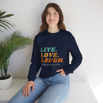 Savor Life - Unisex Crewneck Sweatshirt