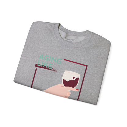 Fine Wine - Unisex Crewneck Sweatshirt