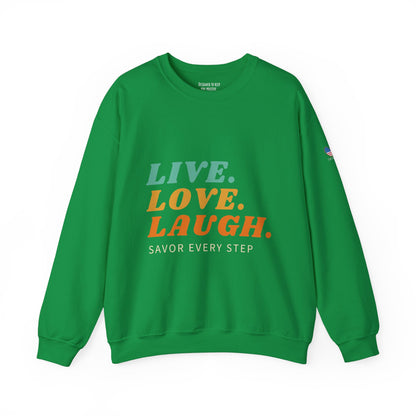 Savor Life - Unisex Crewneck Sweatshirt