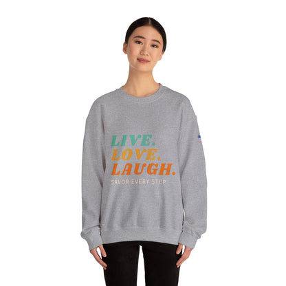 Savor Life - Unisex Crewneck Sweatshirt