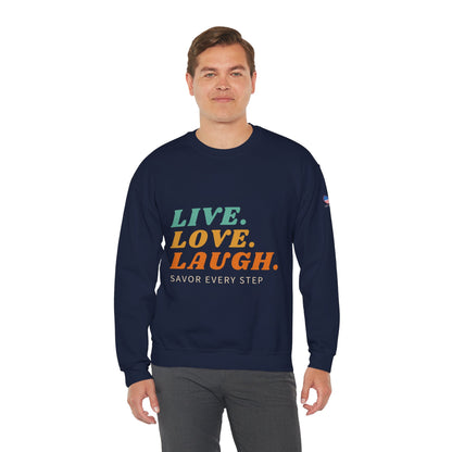 Savor Life - Unisex Crewneck Sweatshirt