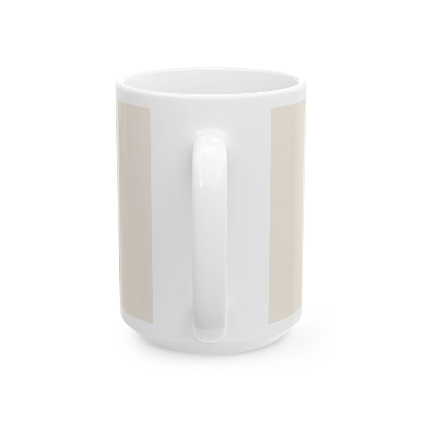 Inspirational Faith over Fear Mug showcasing motivational design for daily encouragement and positive mindset