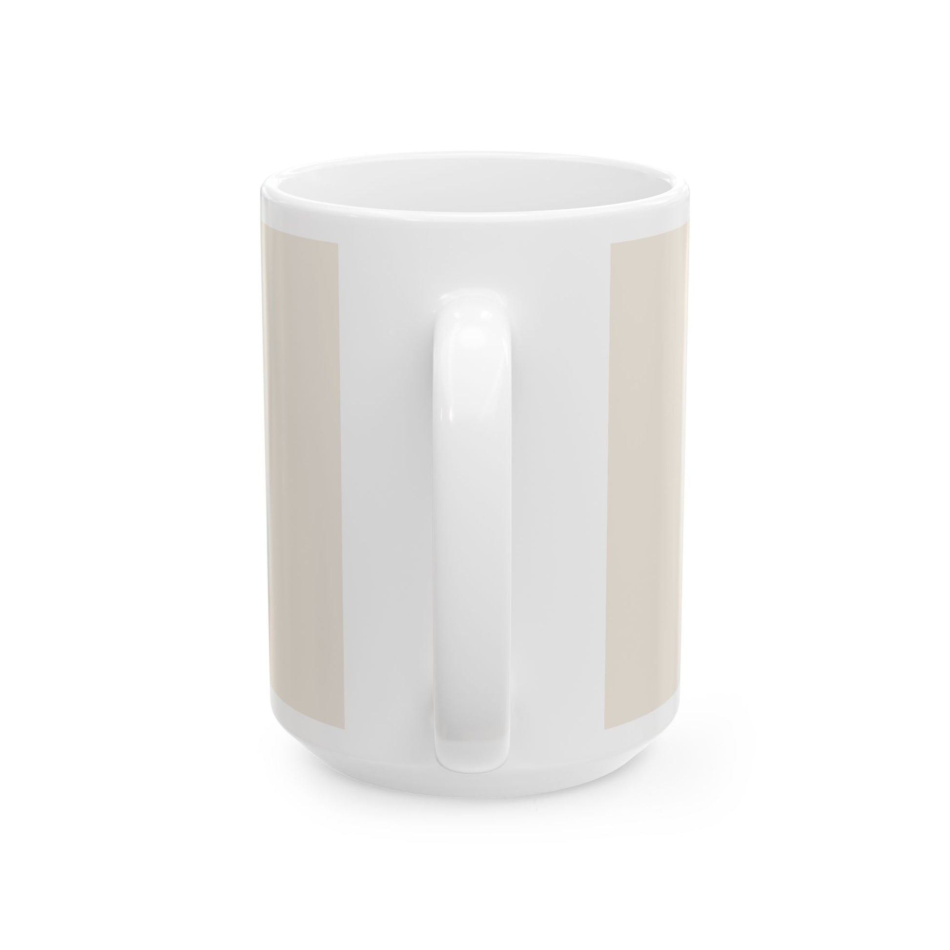 Inspirational Faith over Fear Mug showcasing motivational design for daily encouragement and positive mindset