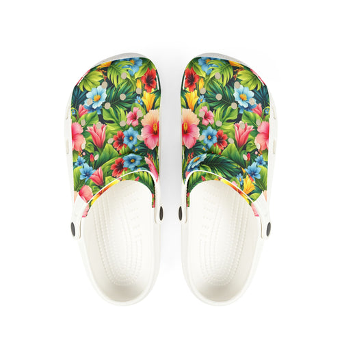 TropicBloom Clogs