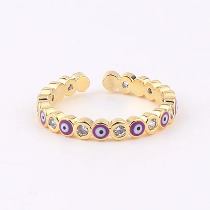 Charm Ring: Lucky Evil Eye Jewelry