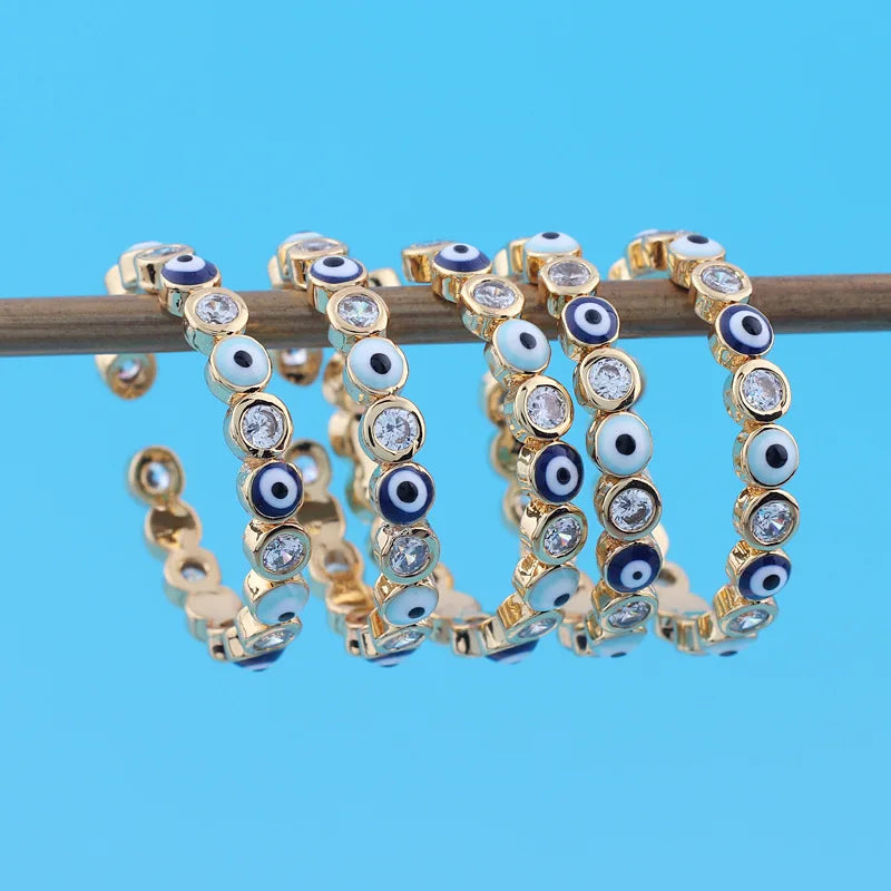 Charm Ring: Lucky Evil Eye Jewelry