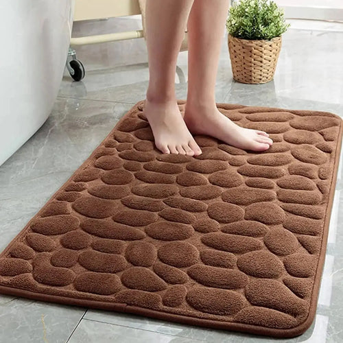 Cobblestone Comfort Bath Mat